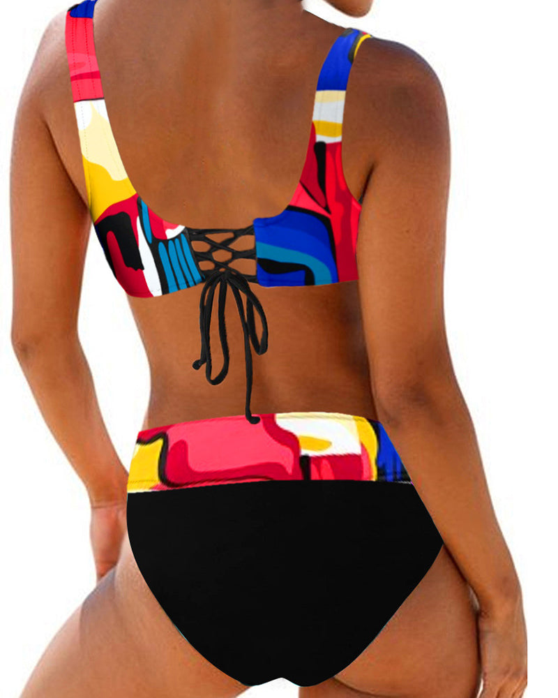 Emma | Colorful Bikini Swimsuit