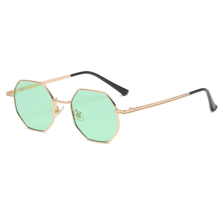 Elise | Women's Vintage Metal Sunglasses with Tinted Lenses