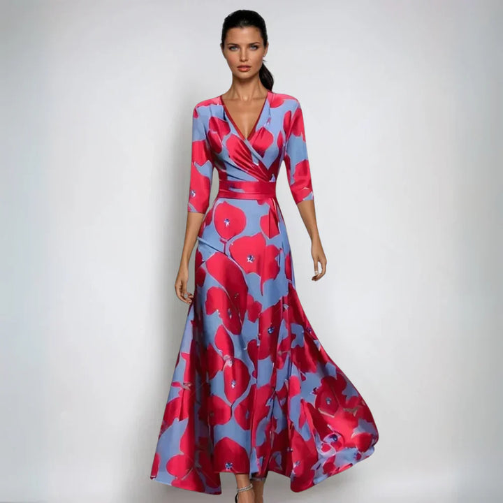 Sofie | Stylish Floral Wrap Dress
