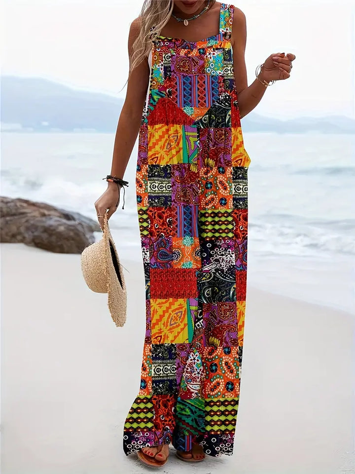 Novi | Color Block Jumpsuit