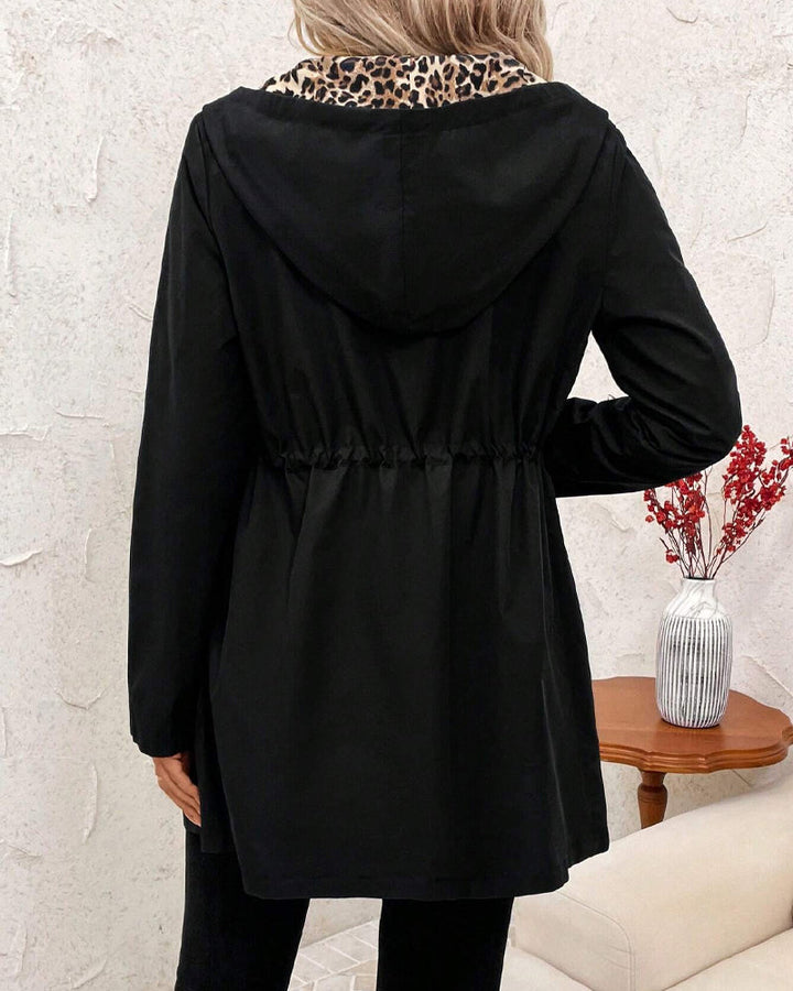 Chelle | Reversible Leopard Coat