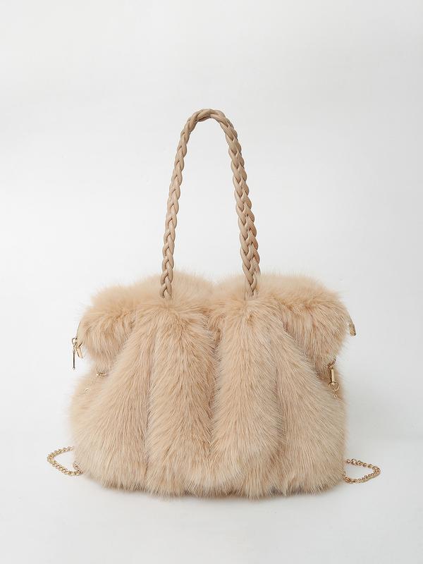Lorraine | Elegant Faux-Fur Shoulder Bag