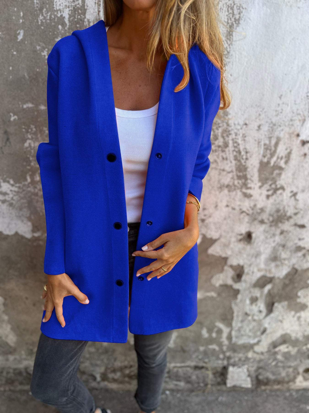 Sebbie | Modisk cardigan with hood