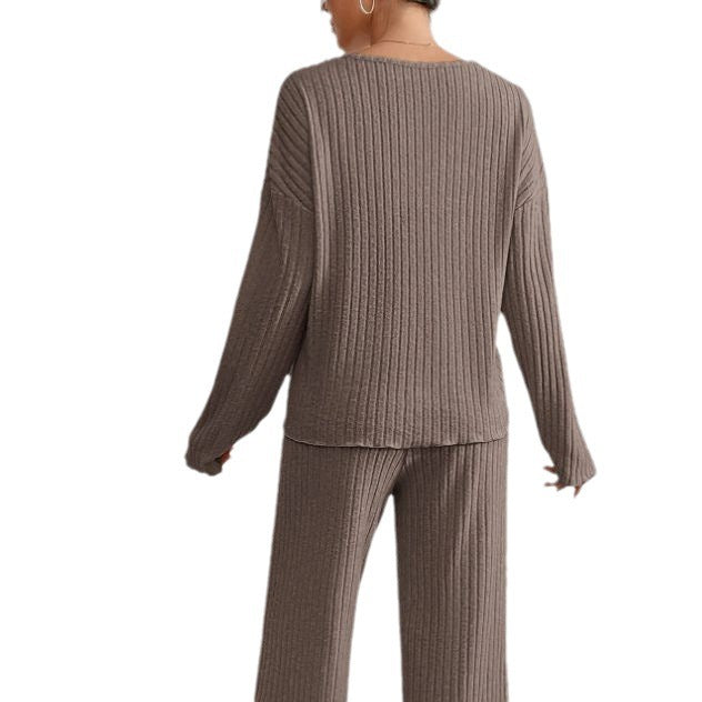 Elli | Elegant Knitted Two-Piece Women's Set