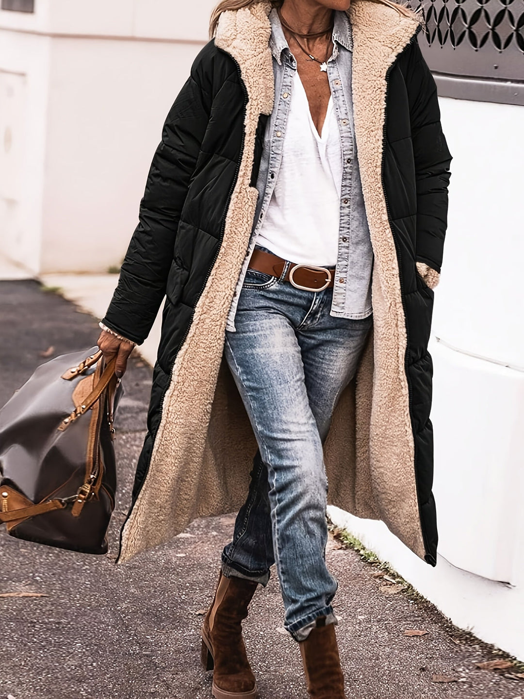 Gianna | Comfort-Lined Long Coat