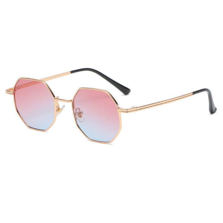 Elise | Women's Vintage Metal Sunglasses with Tinted Lenses