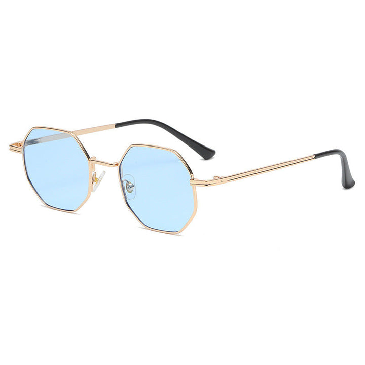 Elise | Women's Vintage Metal Sunglasses with Tinted Lenses