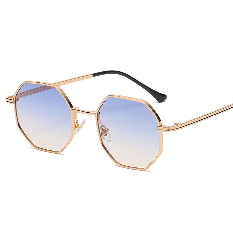 Elise | Women's Vintage Metal Sunglasses with Tinted Lenses