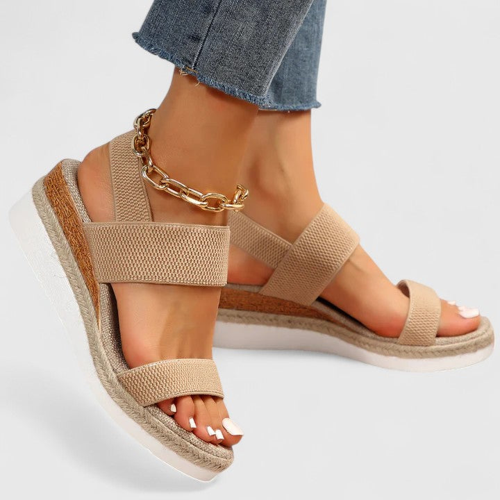 Nora | Women’s Orthopedic Wedge Sandals with Arch Support