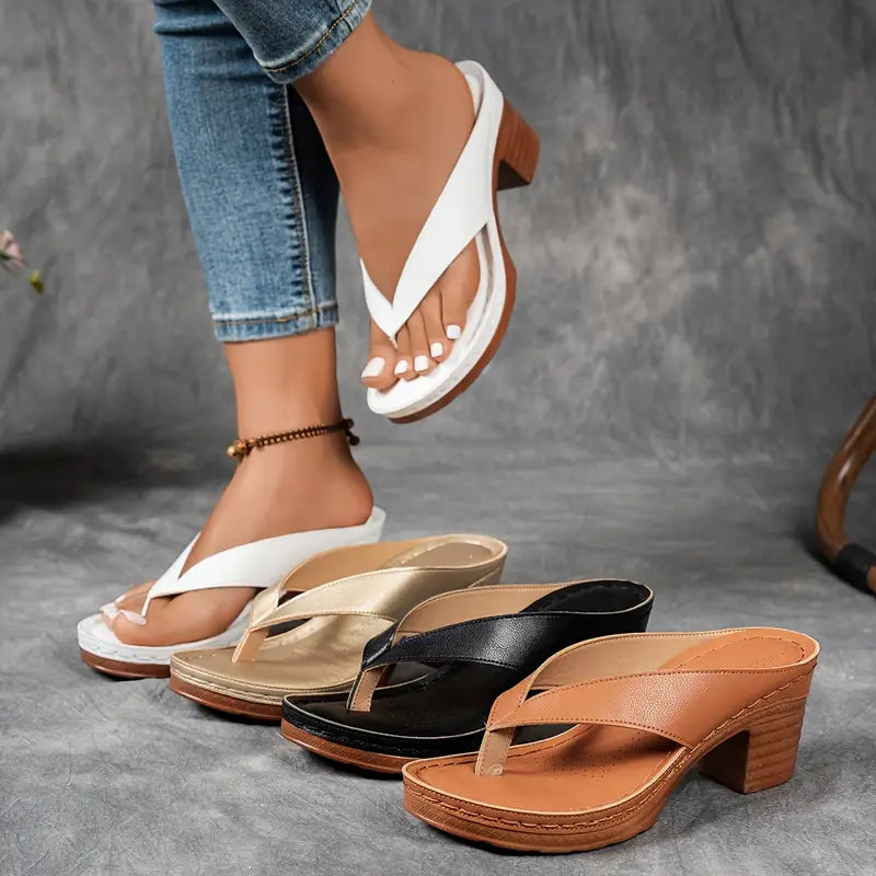 Maiken | Orthopedic Slippers with Heel