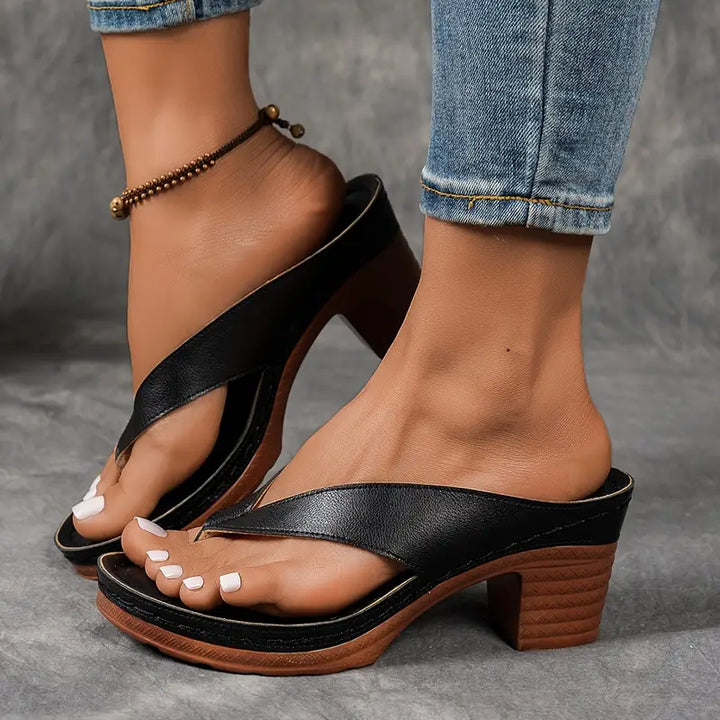Maiken | Orthopedic Slippers with Heel