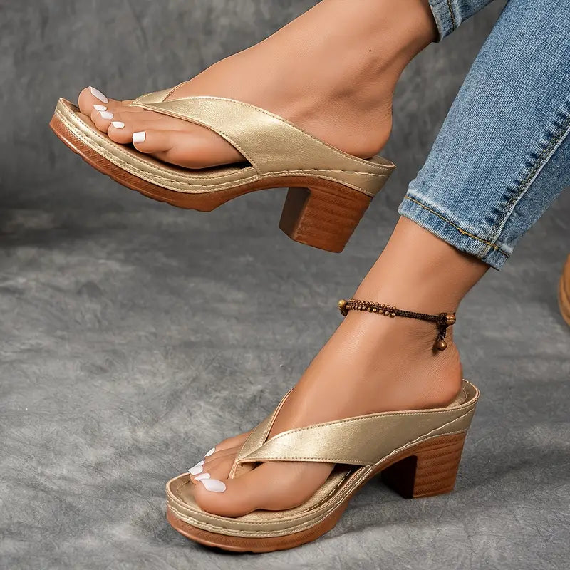 Maiken | Orthopedic Slippers with Heel