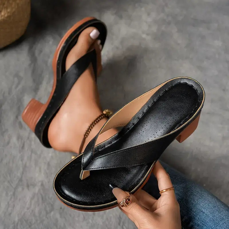 Maiken | Orthopedic Slippers with Heel