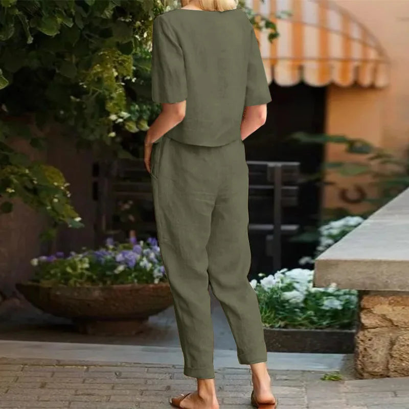 Nika | Elegant Summer 2-Piece Set