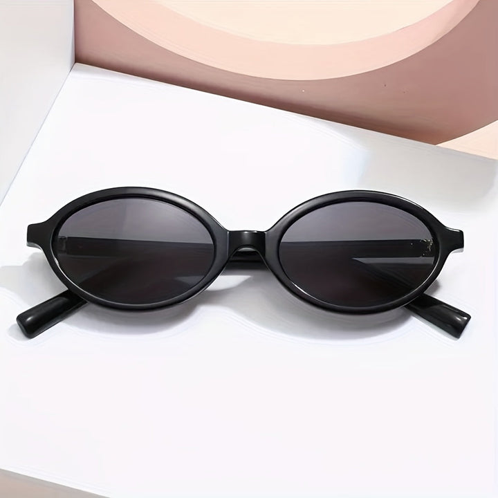 Ivy | Women's Retro Oval Sunglasses with UV Protection