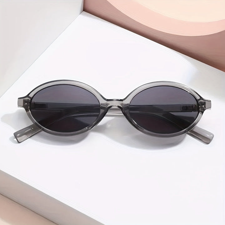 Ivy | Women's Retro Oval Sunglasses with UV Protection