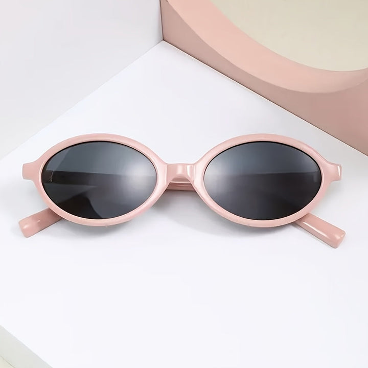 Ivy | Women's Retro Oval Sunglasses with UV Protection