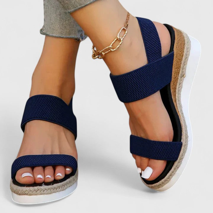 Nora | Women’s Orthopedic Wedge Sandals with Arch Support