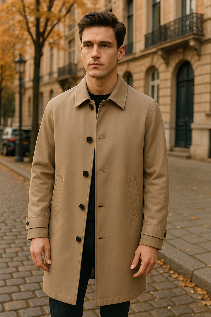 Ivan | Slim Long Coat