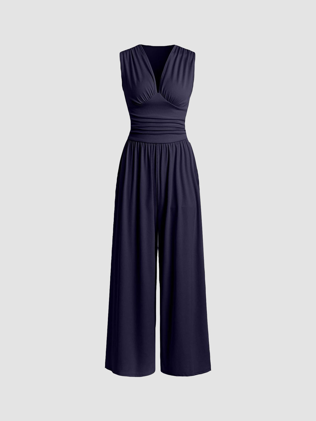 Sandra | Sleeveless Wide-Leg Jumpsuit
