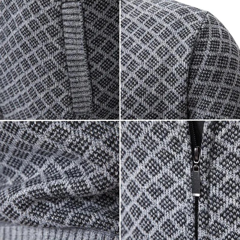 Charlie | Premium Full-Zip Sweater