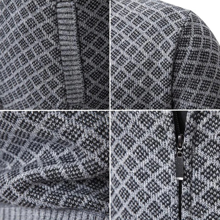 Charlie | Premium Full-Zip Sweater