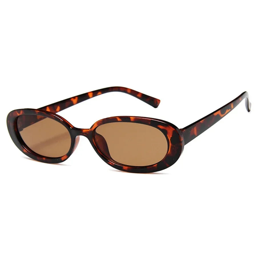 Vera | Women's Vintage Oval Sunglasses with UV Protection