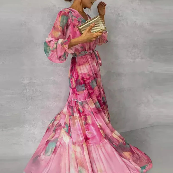 Lourdes | Stylish Floral Dress