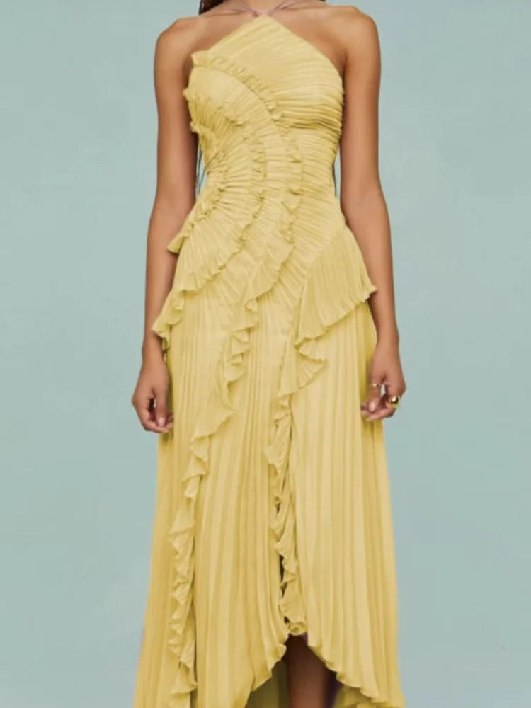 Milly | Stylish Halter Neck Dress