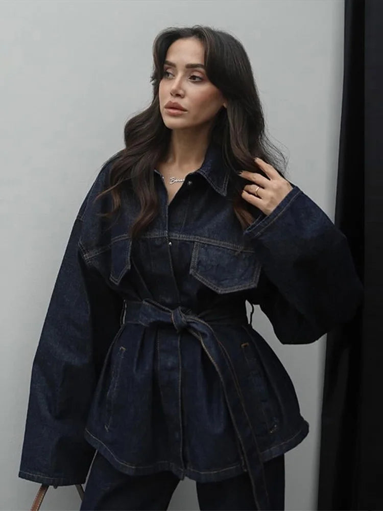 Niva | Denim Belt Set
