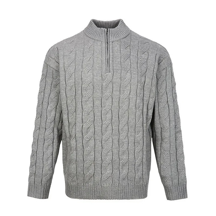 Eduardo | Premium Quarter-Zip Sweater