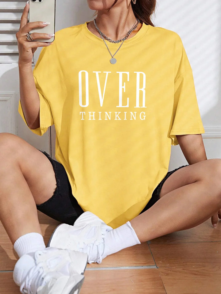 Angelina | Vintage Print T-shirt