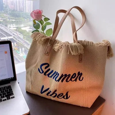 Ruby | Modern Canvas Handbag