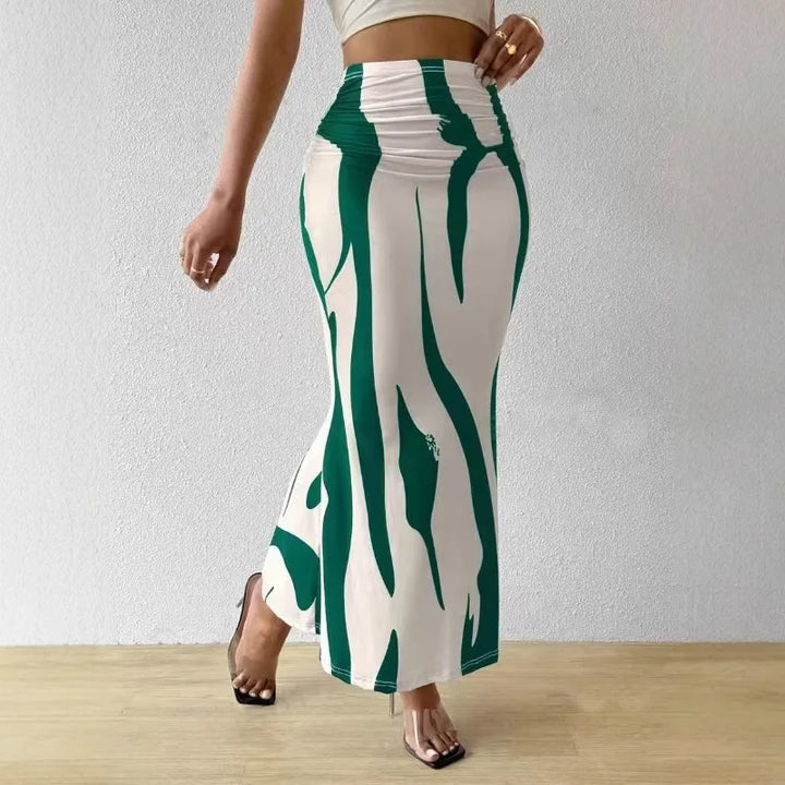 Naomi | Chic Zebra Print Skirt