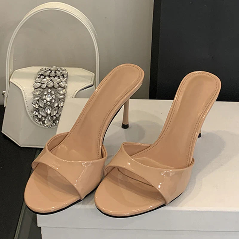 Leila | Stylish High Heel Mules
