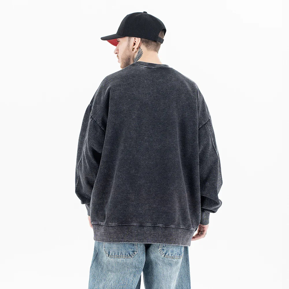 Jacob | Oversized Washed Sweatshirt
