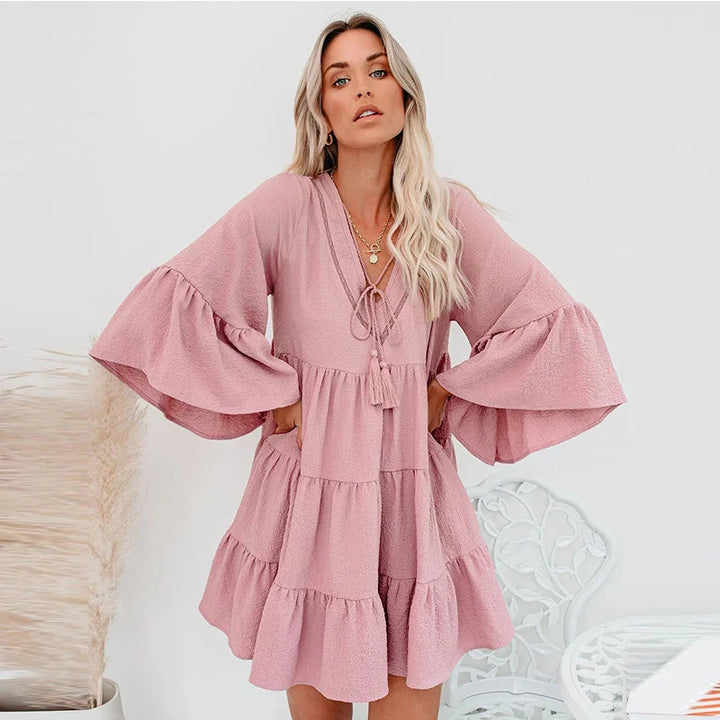 Meg | Airy Bow Dress