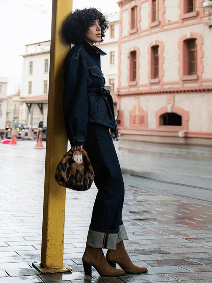 Niva | Denim Belt Set