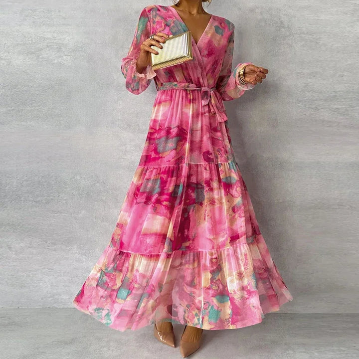 Lourdes | Stylish Floral Dress