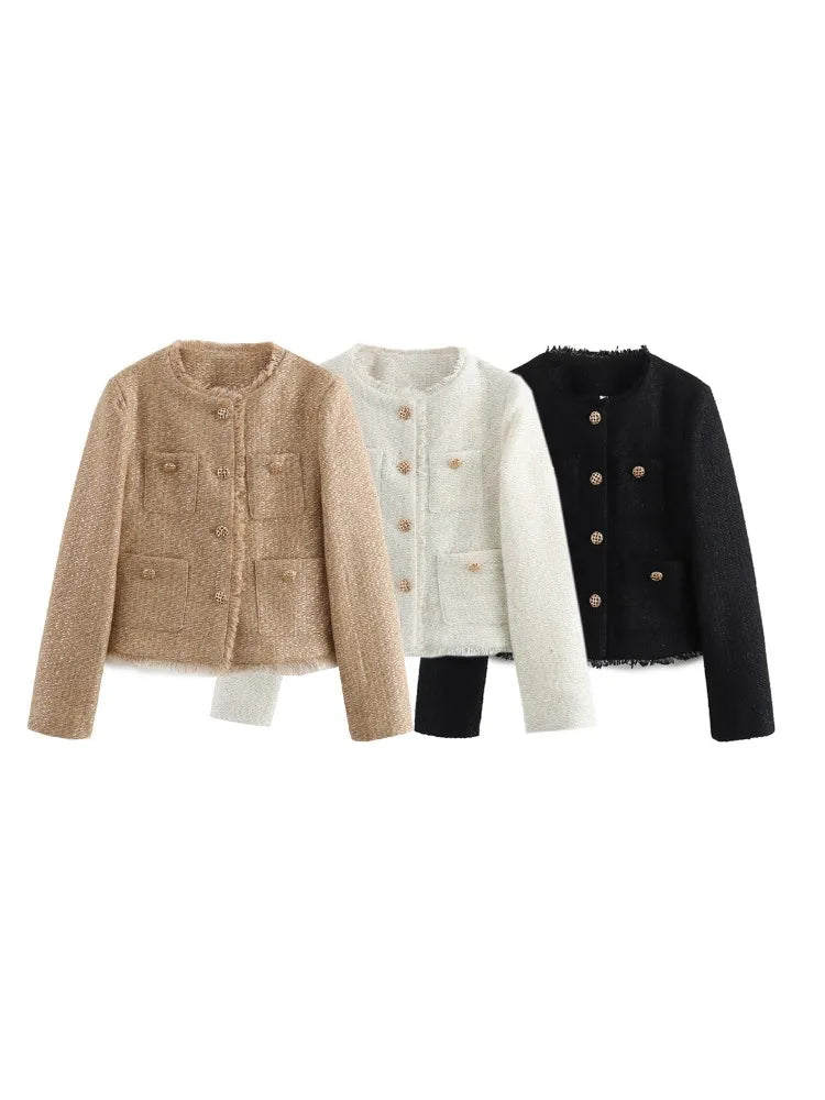 Desiree | Elegant Blazer with Luxury Buttons
