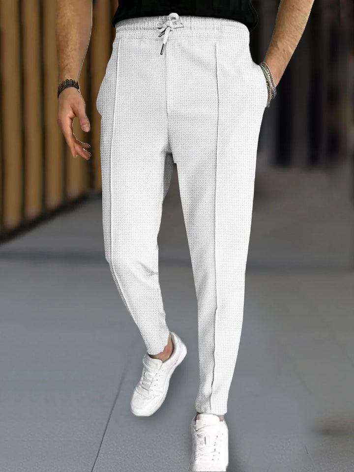 Jake | Waffle Slim Pants