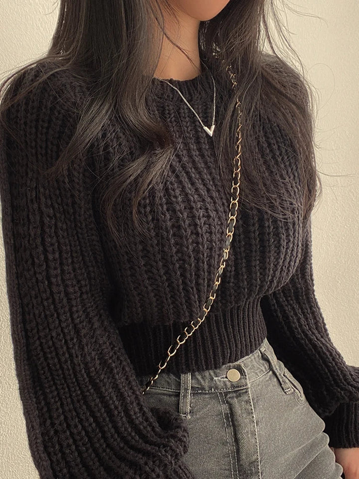 Maybel | Pullover with Lantern Sleeves
