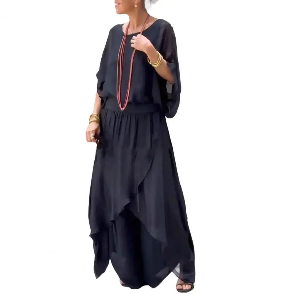 Taliya | Loose-fit maxi dress
