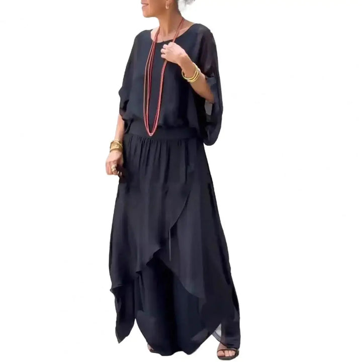 Taliya | Loose-fit maxi dress
