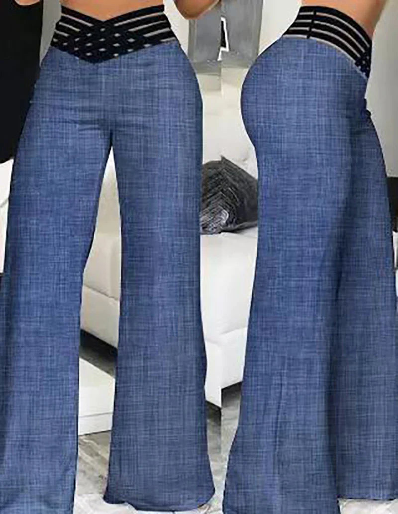 Nikki | Crossed Pants