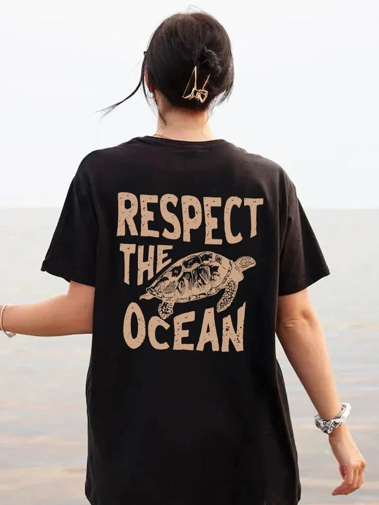 Layla | Respect the Ocean T-shirt