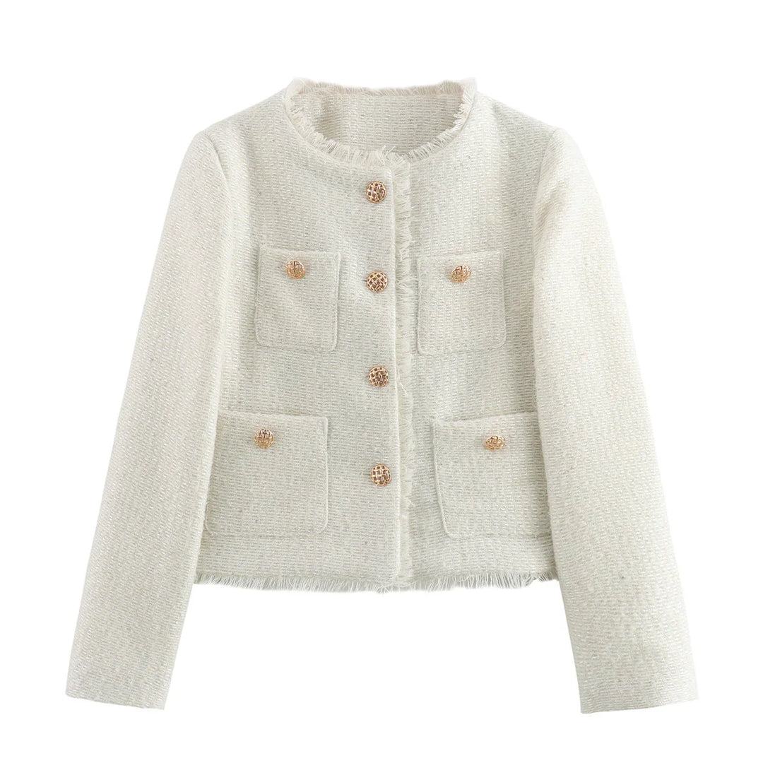 Desiree | Elegant Blazer with Luxury Buttons