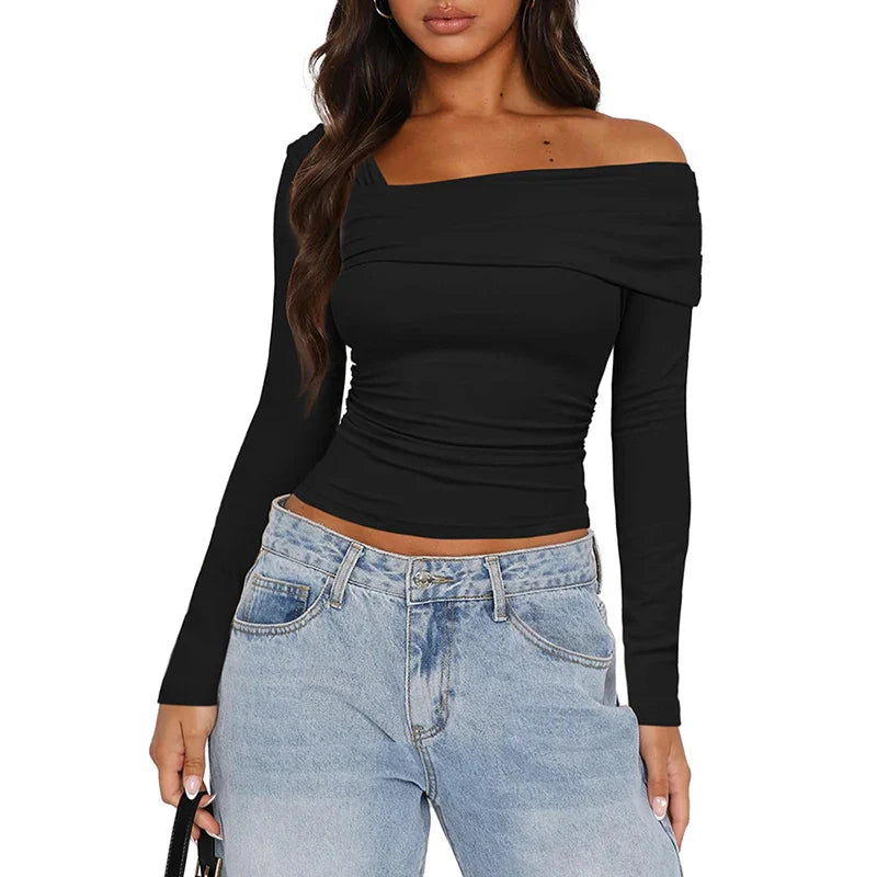 Megan | Chic Long-Sleeve T-Shirt