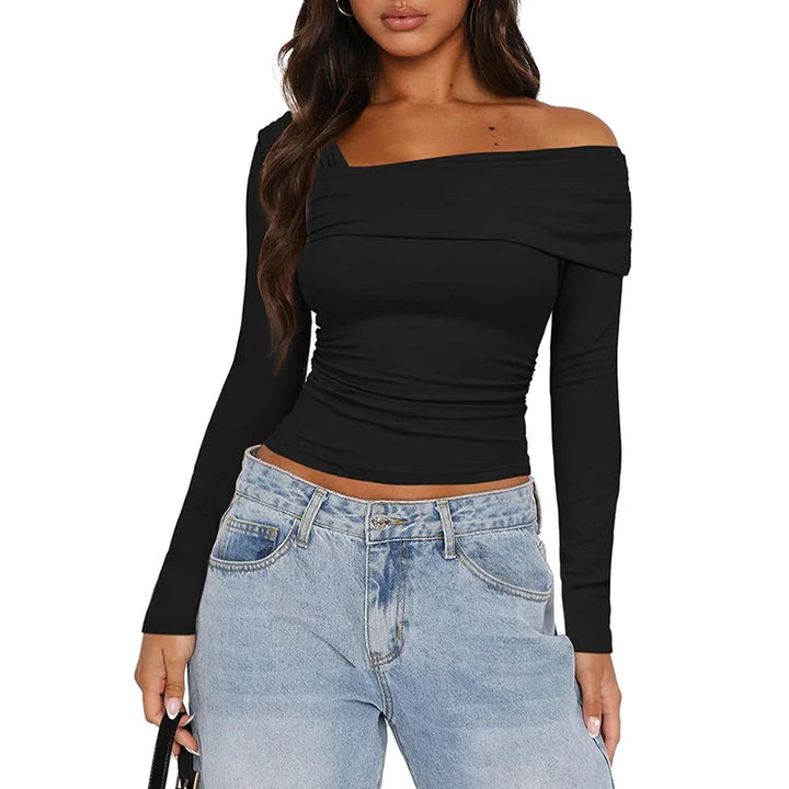 Megan | Chic Long-Sleeve T-Shirt