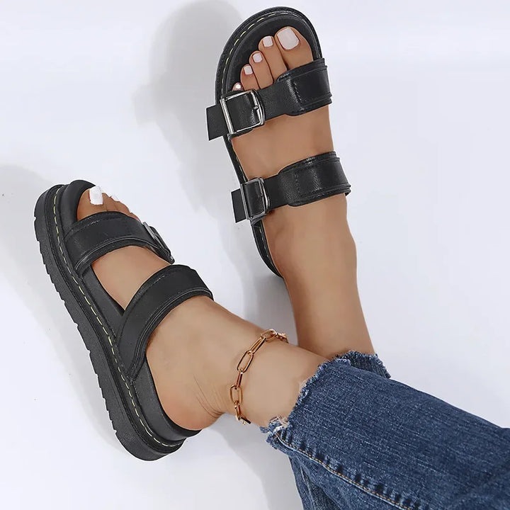 Miranda | Stylish Buckle Sandals